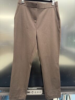 Banana Republic Brown Women’s Stretch Dress Pants Size 8 Slim Straight